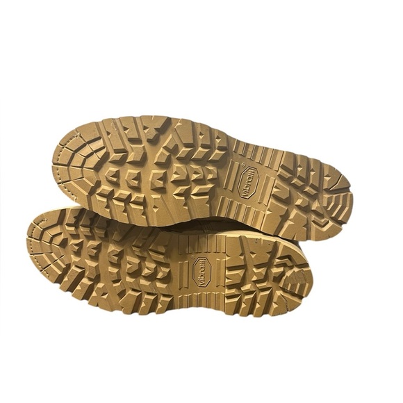 VIBRAM Army Military Combat TAN Flight HOT Weather Desert Boots SIZE 13 - Picture 5 of 7